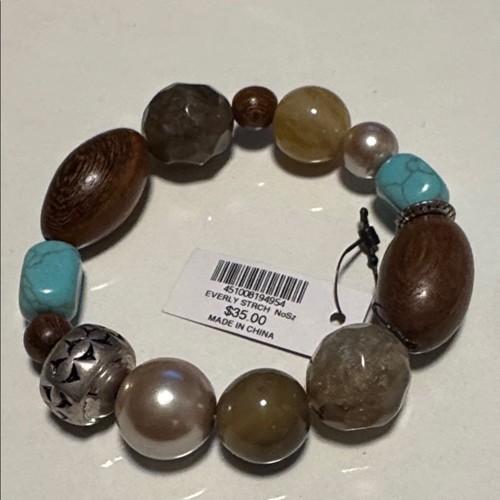 Chico’s Stretch Beaded Bracelet NWT. (BR222) - Picture 8 of 9